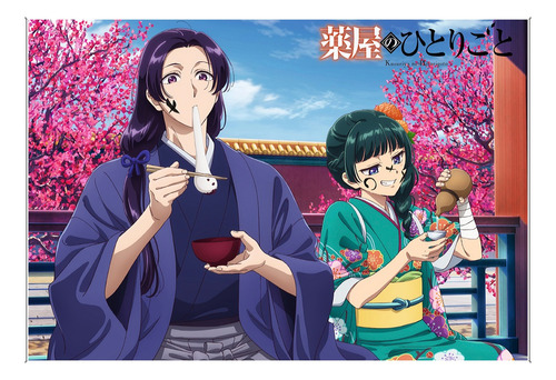 Pack Poster Anime Diarios De La Boticaria X5 (47 Cm X 32 Cm)
