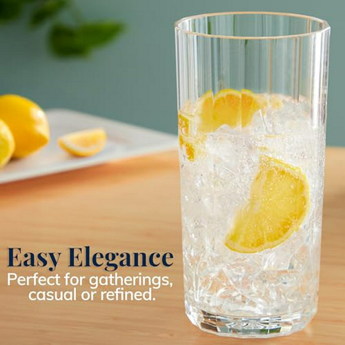 Vasos De Plástico Reutilizables 18oz - Set De 6, Bpa-free
