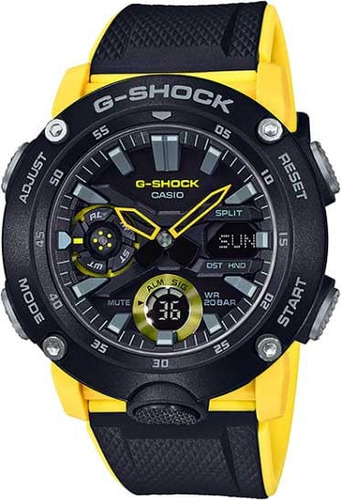 Reloj Casio G-Shock GA-2000-1a9dr para hombre - Refinado