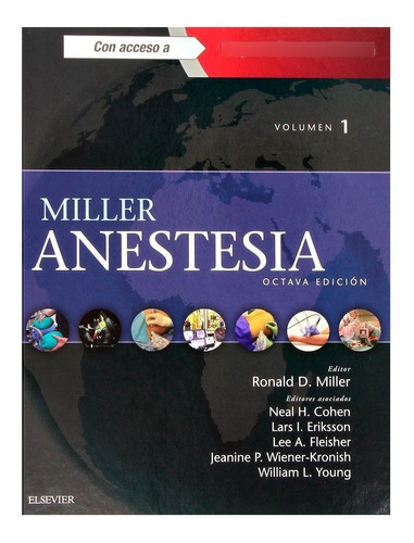 Miller. Anestesia (+ Expertconsult) 2 Vols.