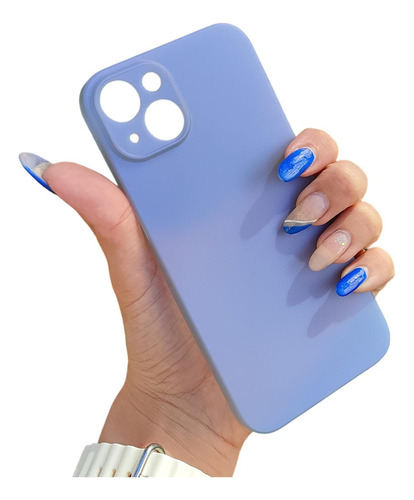 . Capa Case Para iPhone 13 Rígida Fosca Silicone Ultra Fina