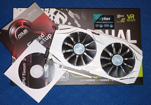 Placa Video Nvidia Asus Geforce Gtx 1060-6gb Impecable