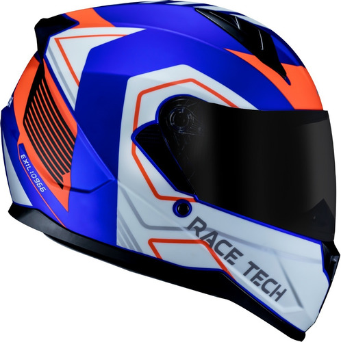 Imagem 3 de 10 de Capacete Race Tech Sector Diversos Gráficos E Cores