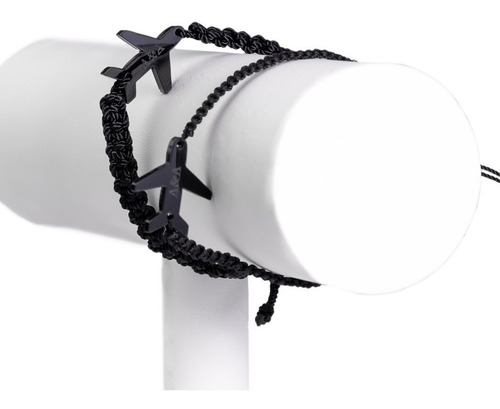 Pulseras Para Pareja Personalizadas Aviones Novios Regalo