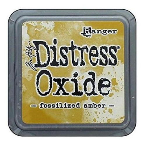 Tim Holtz Distress Oxide Fossilized Amber / Cojin De Tinta E