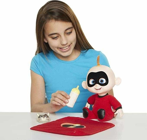 Jack Jack Bebe Con Mascara Y Chupon Increibles 2 Disney Pixa