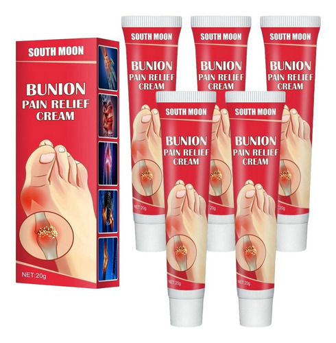 5×bunions Pain Relief Crema For Aliviar El Dolor La Rigi