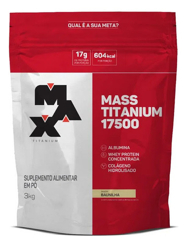 Mass Titanium 3kg Max Titanium