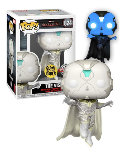 Funko Pop King Vision Marvel Heroes Wandavision Exclusivo