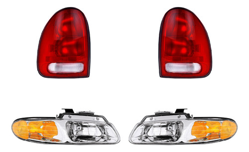 Kit Faros Y Calaveras Depo Chrysler Voyager 1996 A 2000