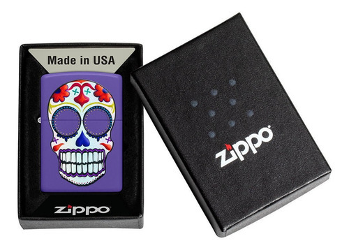 Encendedor Zippo Calavera Sugar