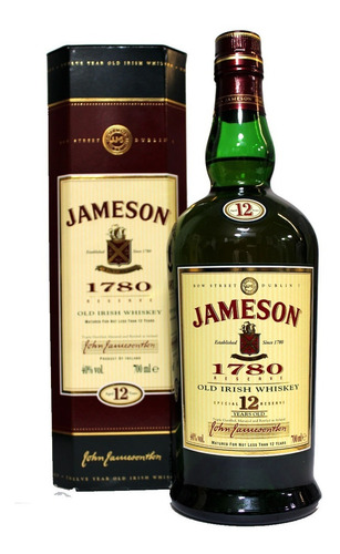 Whisky Jameson 12 Años 1780 Reserve 750ml 43%