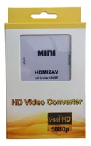 Comprar Convertidor Hdmi A Rca (audio\u002Fvideo) - Tv's Convencionales