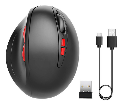 Mouse Ergonómico Inalámbrico 2.4g Usb Ajustable