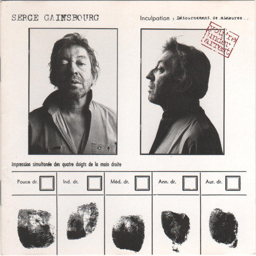 Cd You're Under Arrest Vol. 11 (serge Gainsbourg) Estándar