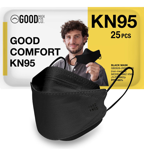 Good Mask Co. Good Comfort Kn95 - Mascarilla Desechable Kn95