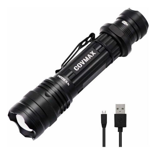 Rechargeable Flashlight S3000 Led Tactical Flashlights With 