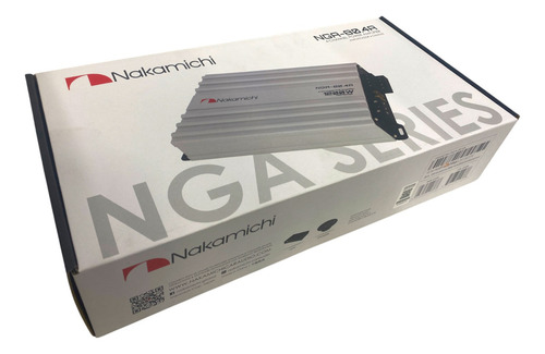 Amplificador 4 Canales Nakamichi Nga-80.4a 1200w Color Gris