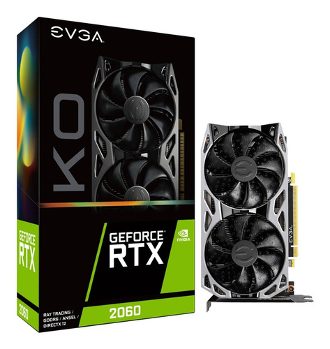 Placa Video Geforce Evga Rtx 2060 6gb Gddr6 Ko Gaming