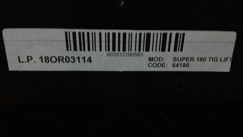 Imagen 2 de 2 de Soldadora Inverter Stanley 180 A, Apta Tig