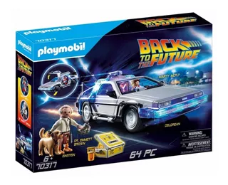 Playmobil 70317 Volver Al Futuro Auto Delorean Intek Manias