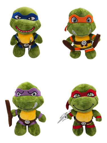 Peluche Tortugas Ninja 28cm Evershop