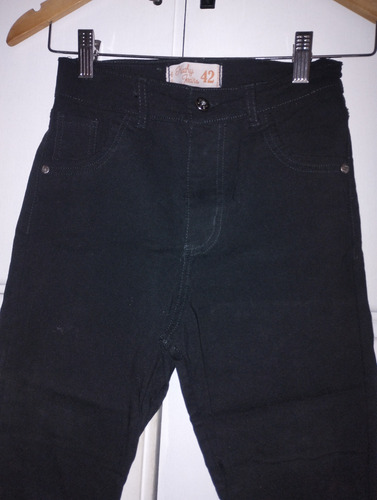 Pantalón Elastizado Chupin Negro (Usado)