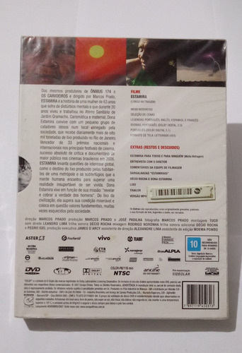 Dvd Duplo Estamira - Box Com Luva Lacrado Doc Esquizofrenia