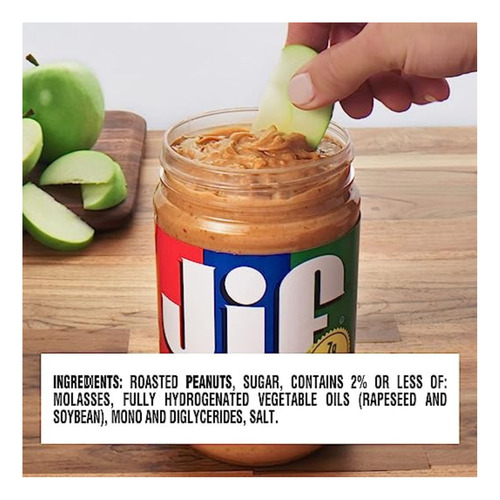 Jif Extra Crunchy Crema De Cacahuate 1.13kg Importado