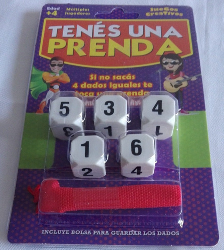 Tenes Una Prenda Solo Juegos Bl012 Milouhobbies