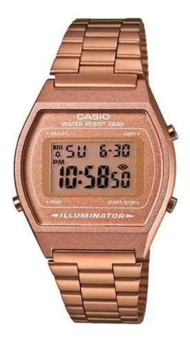 Reloj Casio Vintage B640wc-5avt Unisex Color de la correa B640WC-5AVT / Rosa