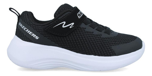Tenis Deportivos Skechers Zapatos Niño Textil Negro (17.0 - 