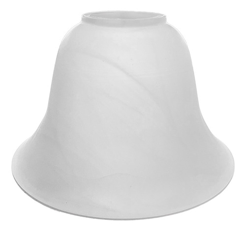 Refacción Pantalla De Cristal Para Lámparas/candiles Blanco Blanco Pt-106-bm