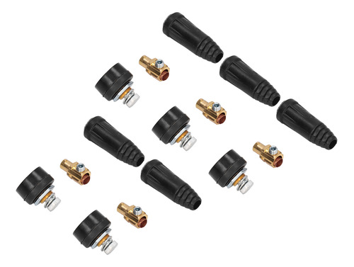 Conector Para Máquina De Soldar, 5 Juegos De Cables,