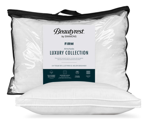 Almohada Beautyrest Luxury Collection Firm 70cm X 50cm