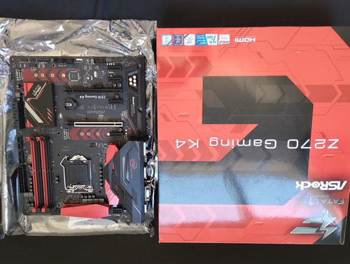 Placa Mãe Asrock Fatal1ty Z270 Gaming K4 Preto (Usado)