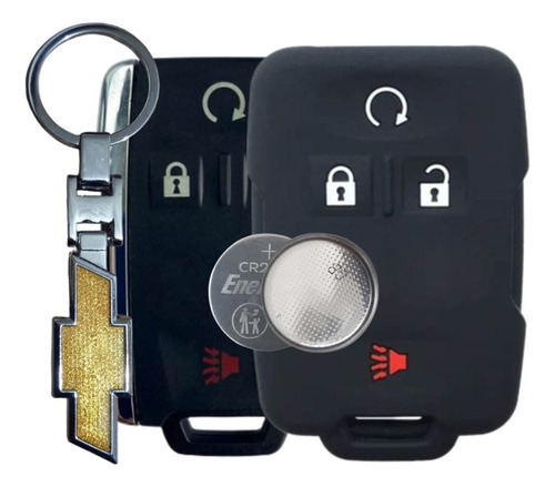 Carcasa Protector Silicona Llavero Chevrolet Silverado.