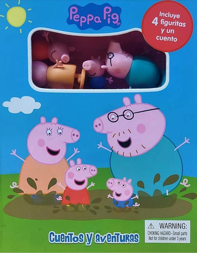 Peppa Pig Cuentos Y Aventuras De Anonimo Vol 1 Editorial Phidal Inc Tapa Dura En Español