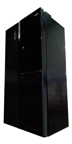 Imagen 2 de 5 de Nevera Door-in-door 20 Pies S/escarcha 110v Negro Gplus
