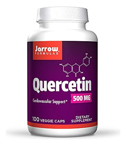 Jarrow Formulas Quercetina 500 Mg, Apoya El Estado Antioxida