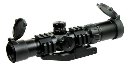 Mira Spike 1.5-4x30 Con Pilas Zoom Variable 