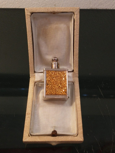 Antiguo Perfumero De Cartera Con Estuche