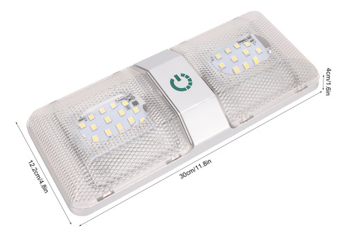 Botón Táctil Rv Regulable Para Techo, Doble Lectura, Sin Esc