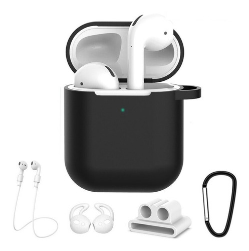 Funda Protectora 5 En 1 Para AirPods 1 & 2 - Varios Colores