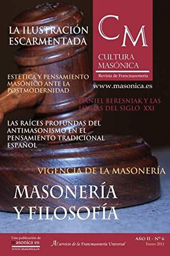 Masoneria Y Filosofia: Cultura Masonica Nº 6