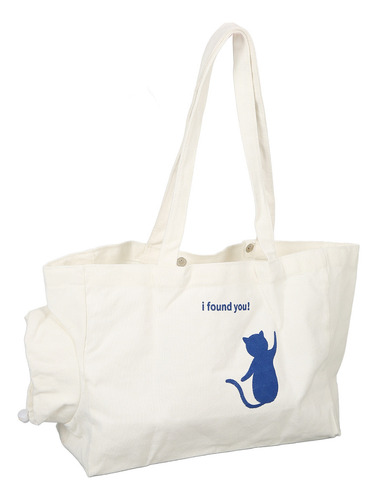 Bolsa De Lona Para Gatos, Monedero Portátil Y Transpirable P