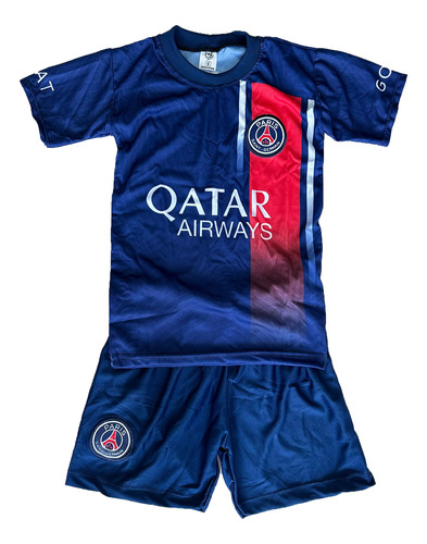 Camiseta + Short Manuel Ugarte Niño Psg Equipo