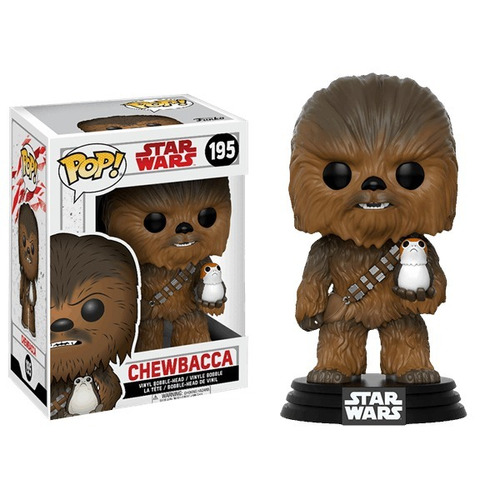 Funko Pop! Star Wars : Chewbacca With Porg ( Original)