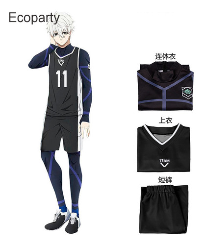 Disfraz De Cosplay Bluelock Para Hombre Y Mujer Chigiri Hyom