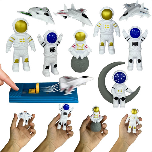 Brinquedo Astronauta Exploradores Espaciais Educativo Kids